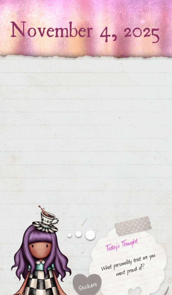 DIARY PAGE - TEMPLATE